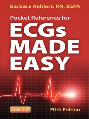 cover image of Pocket Reference for ECGs Made Easy--E-Book